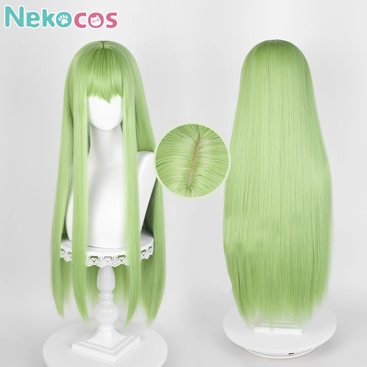 【Nekocos】Anime Code Geass Cosplay C.C. Queen Cosplay Wig | In Stock