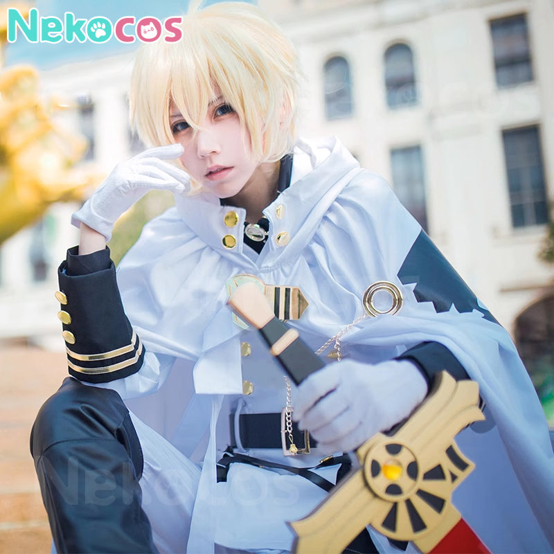 【Nekocos】Anime Seraph Of The End/Owari no Seraph Cosplay Mikaela Hyakuya Costume Halloween | In Stock