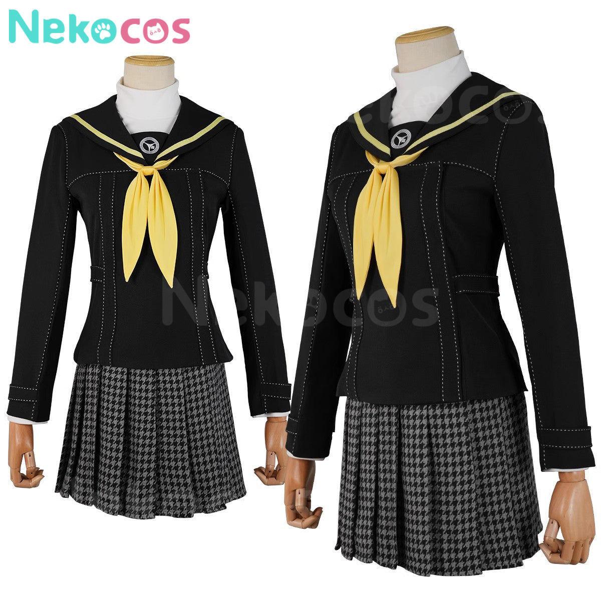 【Nekocos】Game Persona 4 Cosplay Kujikawa Rise Yasogami Campus Cosplay Costume | In Stock