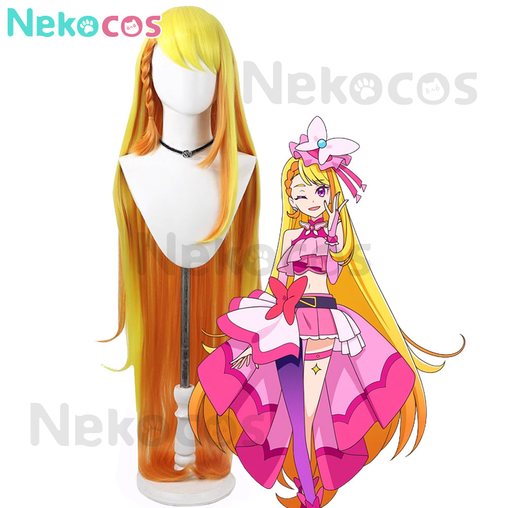 【Nekocos】Anime Pretty Cure Hanging sky Cosplay Hijiri Ageha Cosplay Wig | In Stock