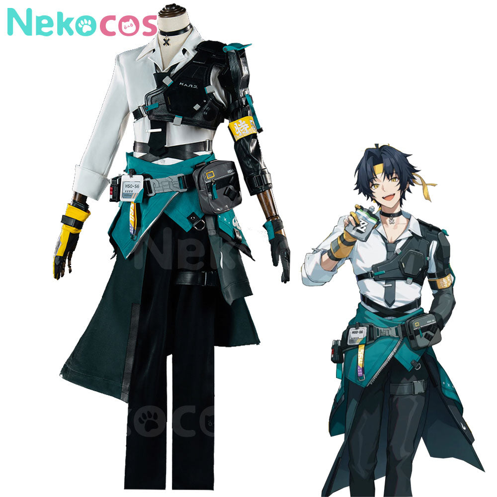 【Nekocos】Game Zenless Zone Zero Cosplay Asaba Harumasa Cosplay Costume Premium Edition | In Stock