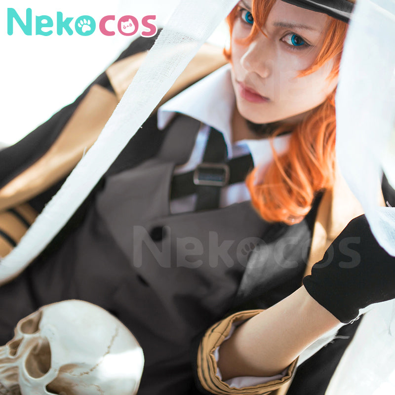 【Nekocos】Anime Bungo Stray Dogs Cosplay Yinweilai Cosplay Male Costume | In Stock