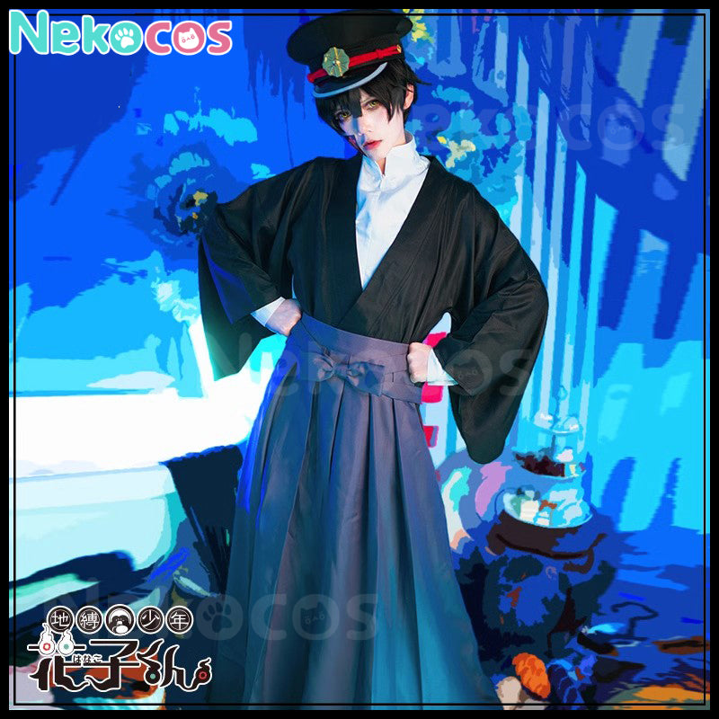 【Nekocos】Anime Toilet Bound Cosplay Hanako Kun Yugi Tsukasa Kimono Fullset Cosplay Costume | In Stock