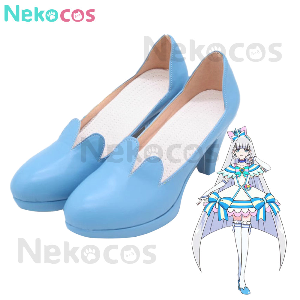 Anime Pretty Cure Wonderful Cosplay Nekoyashiki Yuki Cosplay Shoes