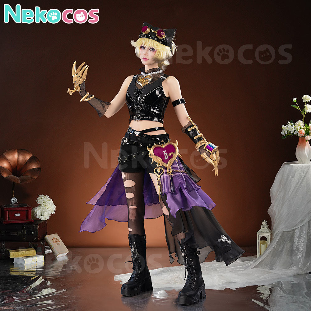 【Nekocos】Game Identity V Cosplay Tracy Reznik Mechanic Lock Core Cosplay Costume Premium Edition | In Stock