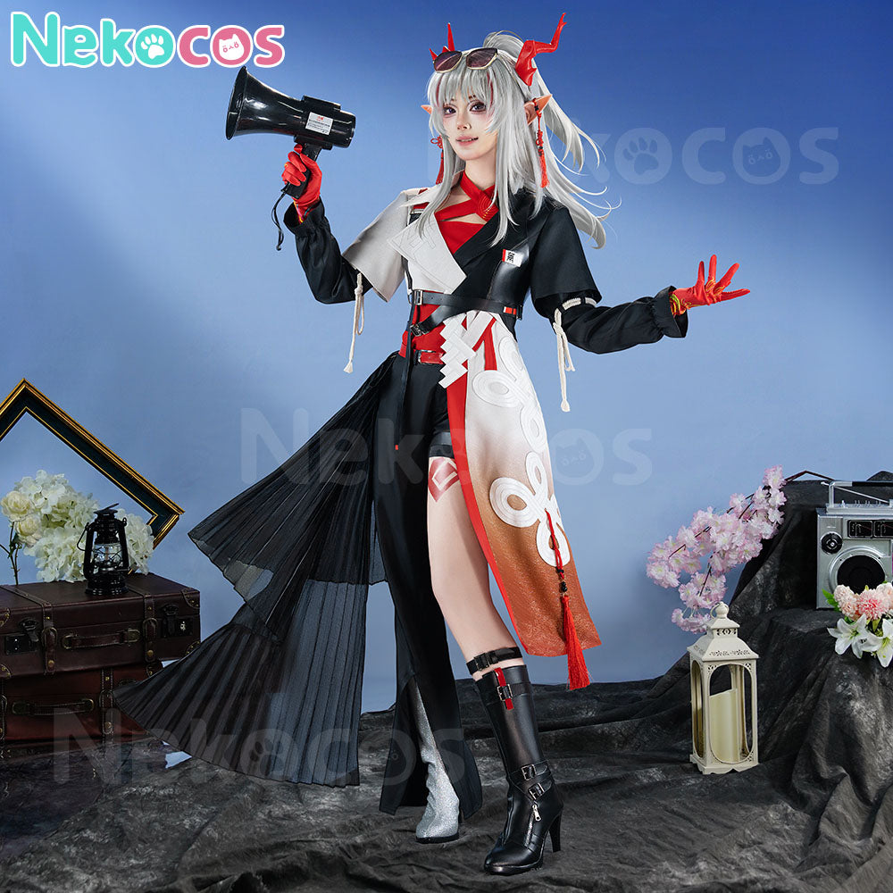 【Nekocos】Game Arknights Cosplay Nian Cosplay Costume Premium Edition