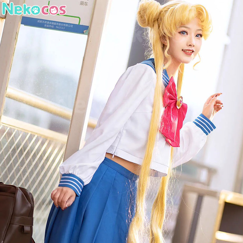 【Nekocos】Anime Sailor Moon Cosplay Sailor Moon Usagi Tsukino Uniform Cosplay Costume | In Stock