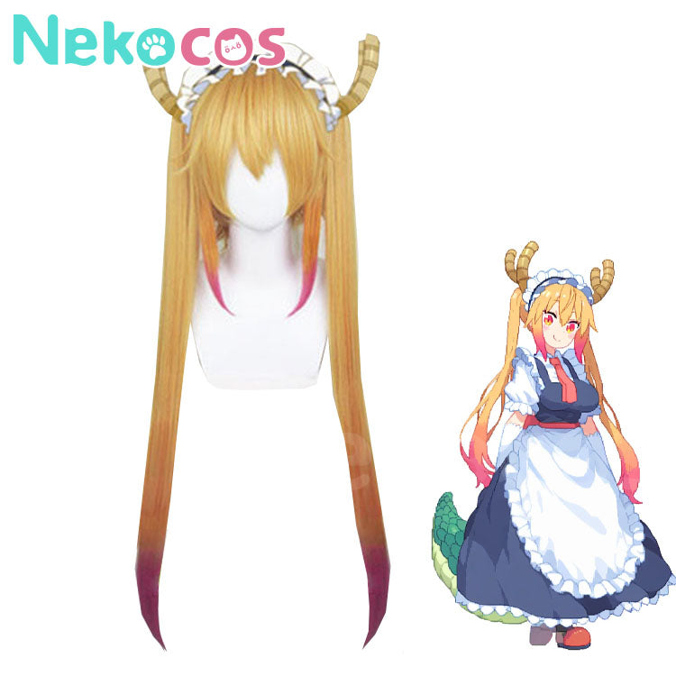 【Auf Lager】Anime Miss Kobayashis Dragon Maid Cosplay Tohru Cosplay Perücke
