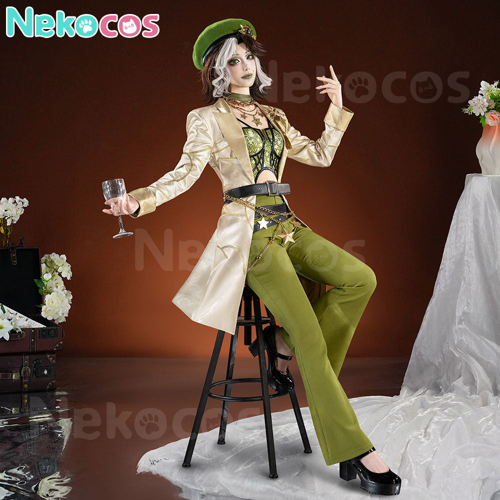 【Nekocos】Game Identity V Cosplay Barmaid Demi Bourbon Proofreader Cosplay Costume Premium Edition | In Stock