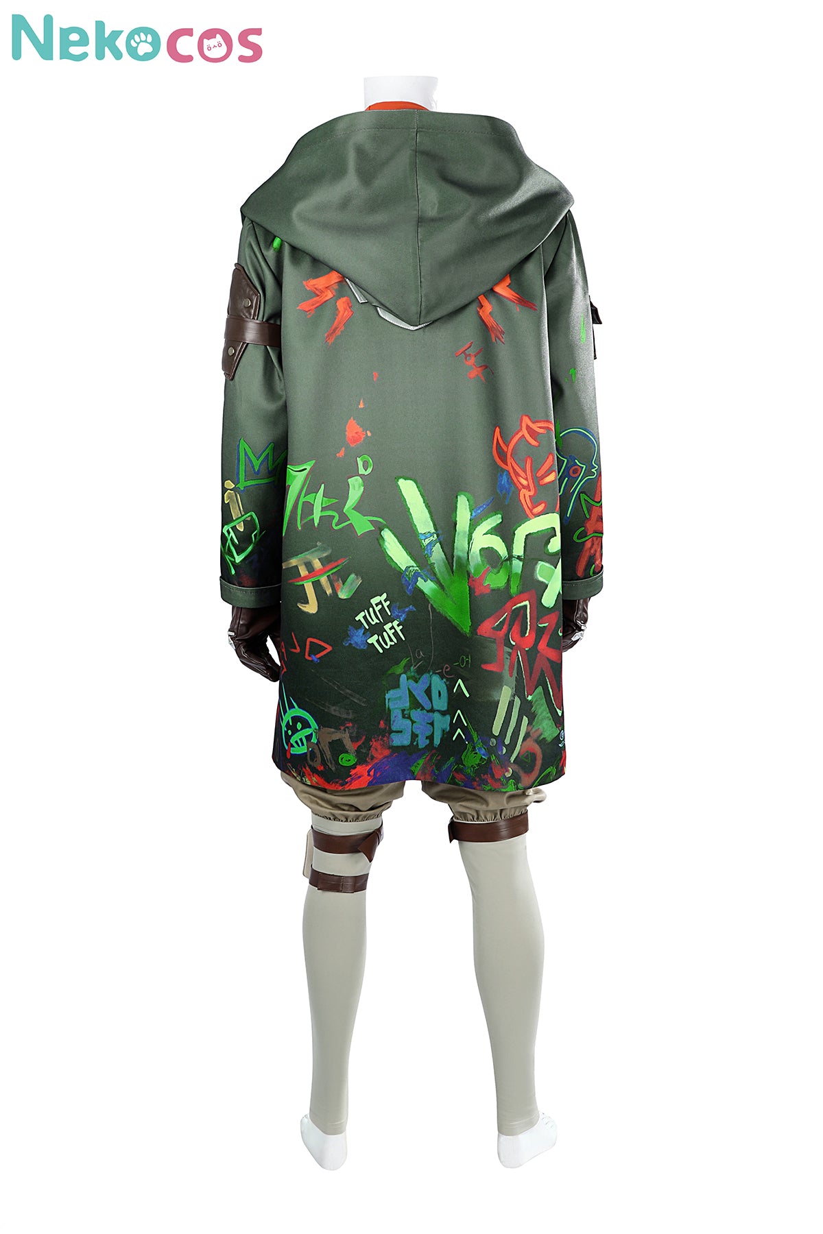 【Nekocos】Game Cosplay Costume Halloween Cape Standard Collar Custom Christmas Cosplay Costume | Custom-Tailor