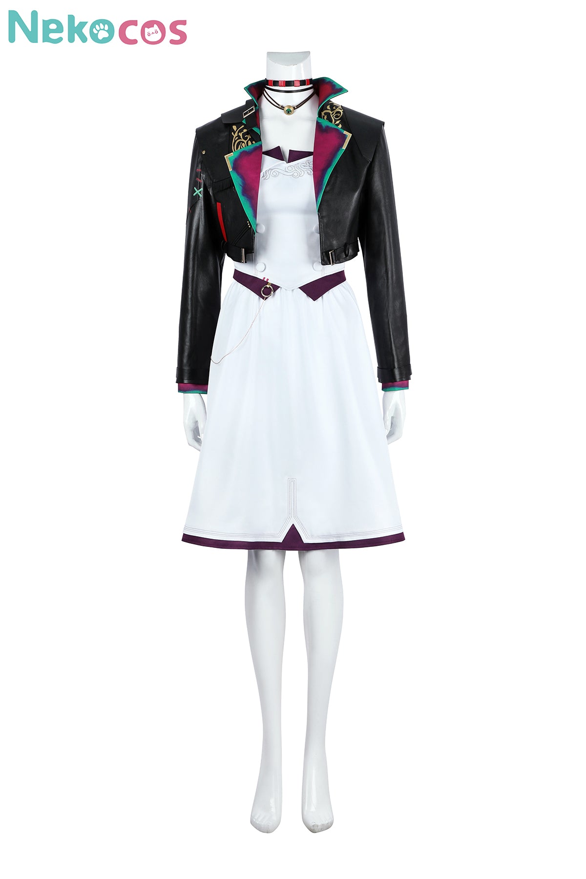 【Nekocos】Game Cosplay Costume Halloween Cape Standard Collar Custom Christmas Cosplay Costume | Custom-Tailor