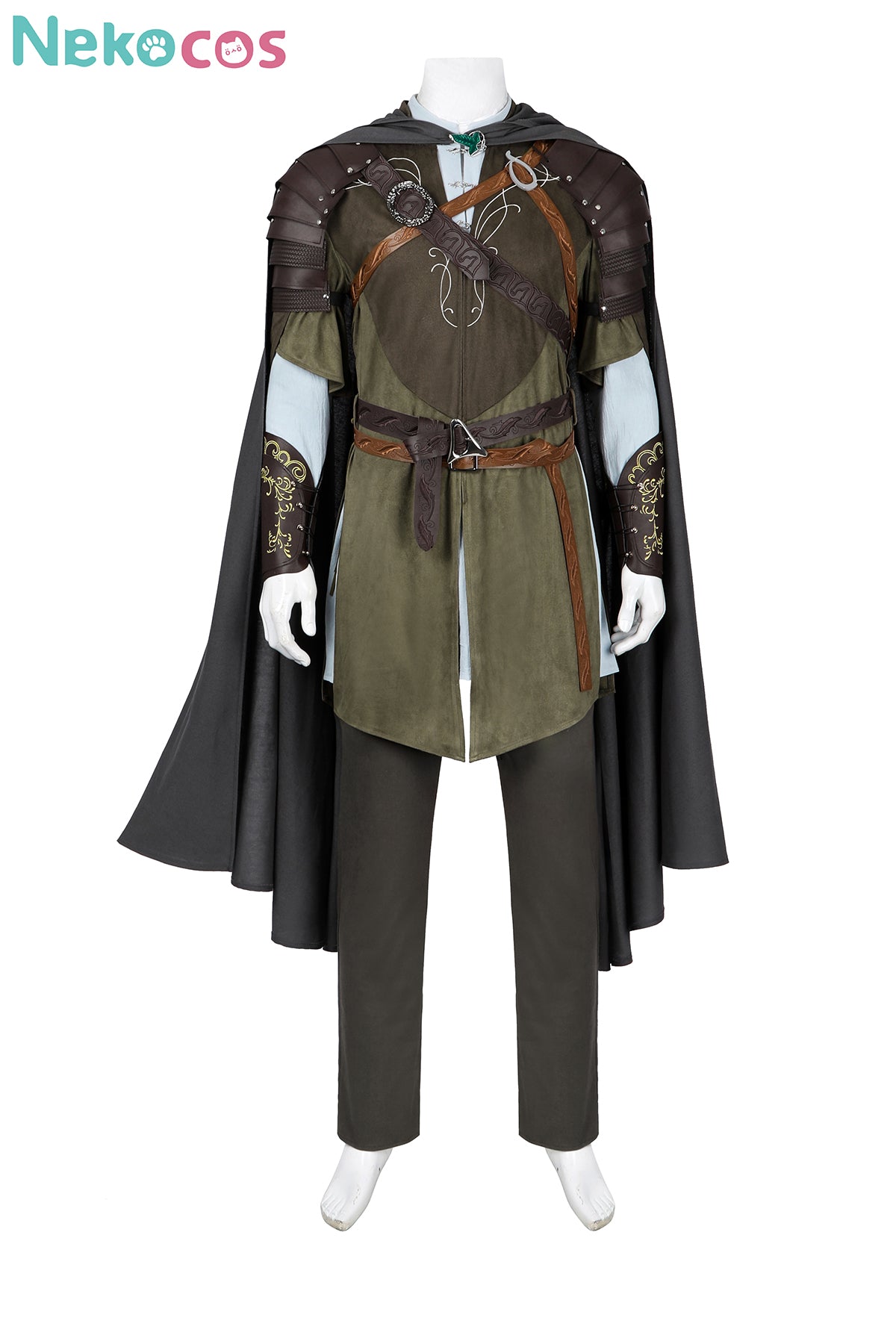 【Nekocos】Movie Cosplay Costume Halloween Cape Standard Collar Custom Christmas Cosplay Costume | Pre-Sale