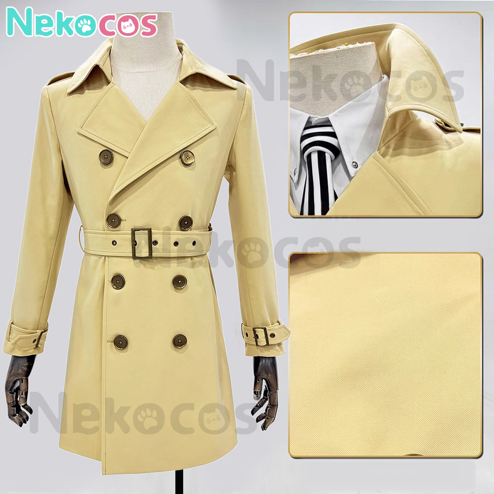 【Nekocos】Game Persona 5 Cosplay Akechi Goro Winter Daily Routine Cosplay Costume | In Stock