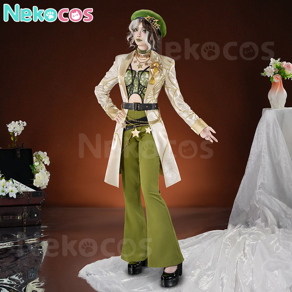【Nekocos】Game Identity V Cosplay Barmaid Demi Bourbon Proofreader Cosplay Costume Premium Edition | In Stock