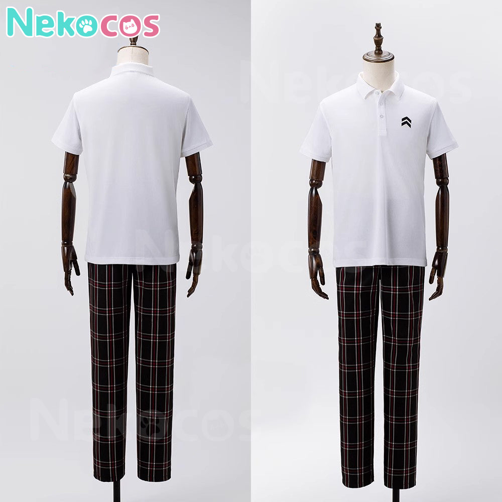 【Nekocos】Game Persona Cosplay Ren Amamiya Shujin Academy Summer Cosplay Costume | In Stock