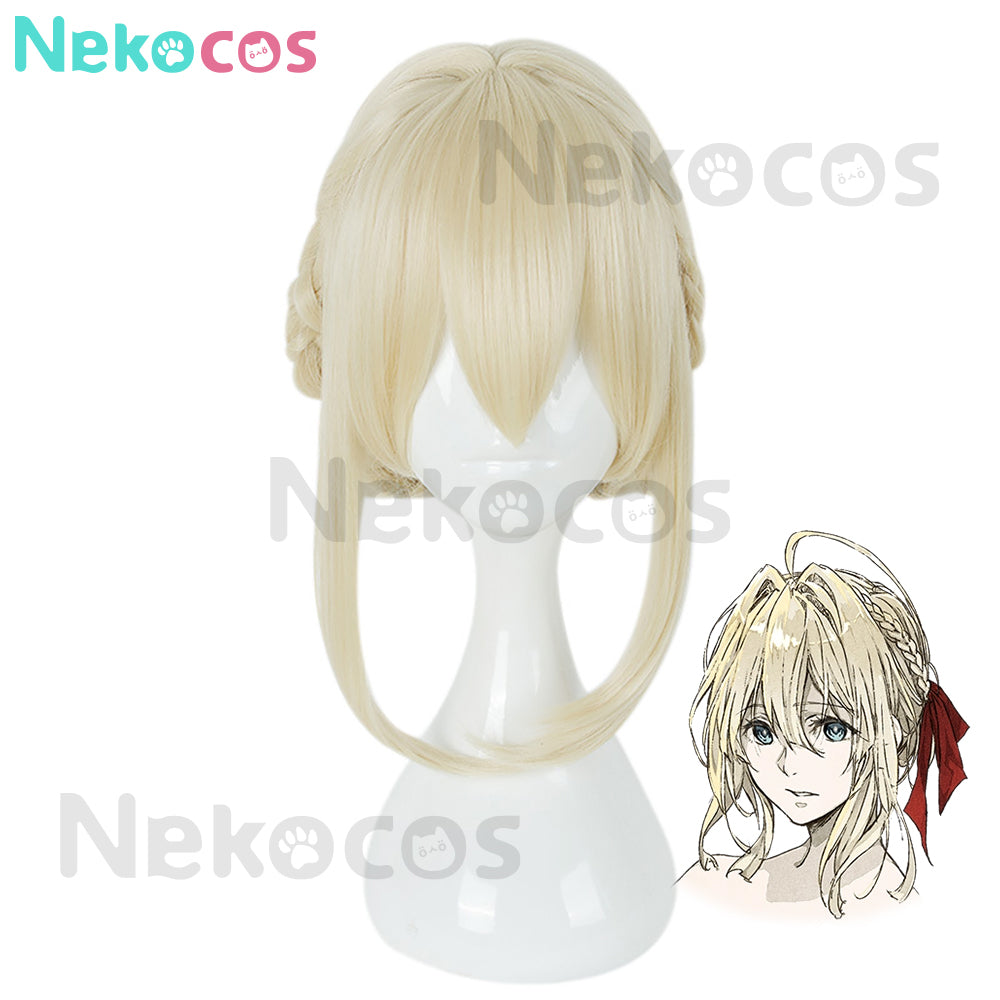 【Nekocos】Anime Violet Evergarden Cosplay Violet Evergarden Cosplay Wig | In Stock