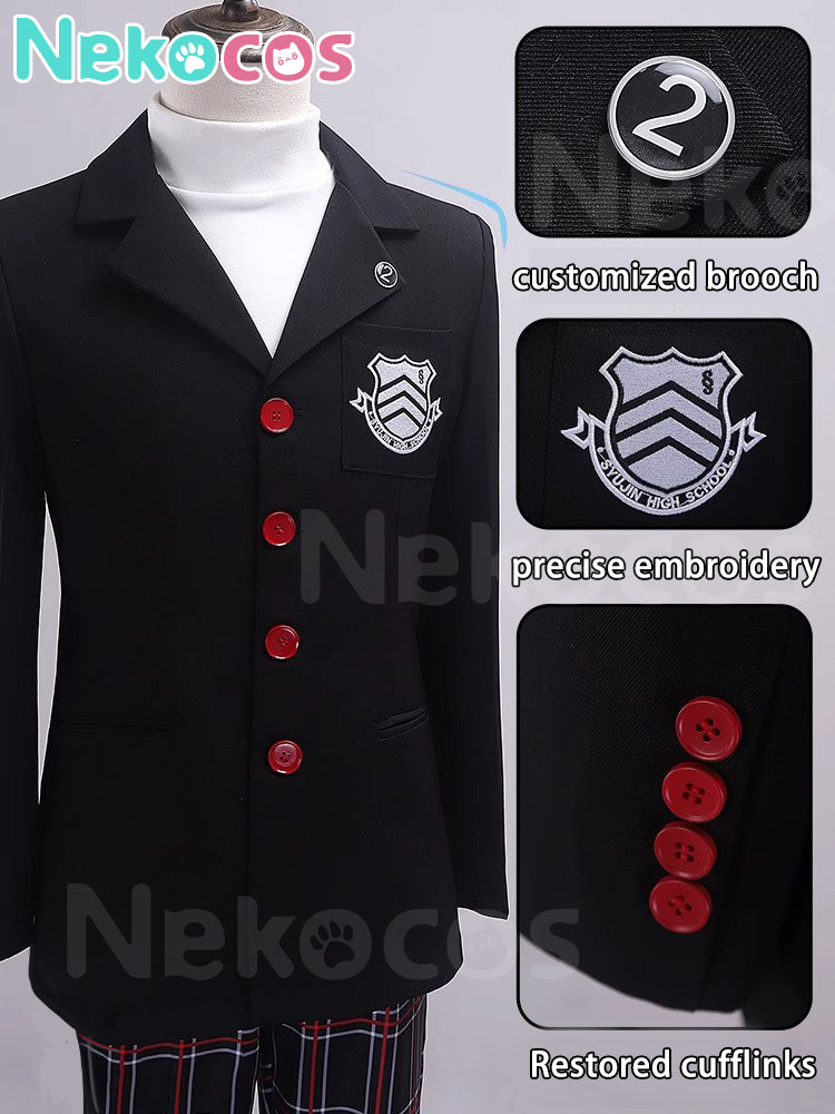【In Stock】Game Persona 5 Cosplay Ren Amamiya Daily Routine Cosplay Costume