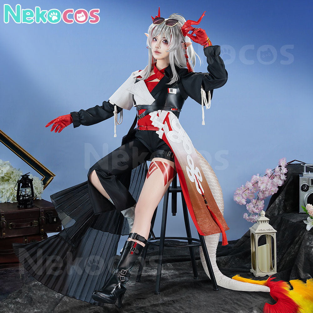【Nekocos】Game Arknights Cosplay Nian Cosplay Costume Premium Edition