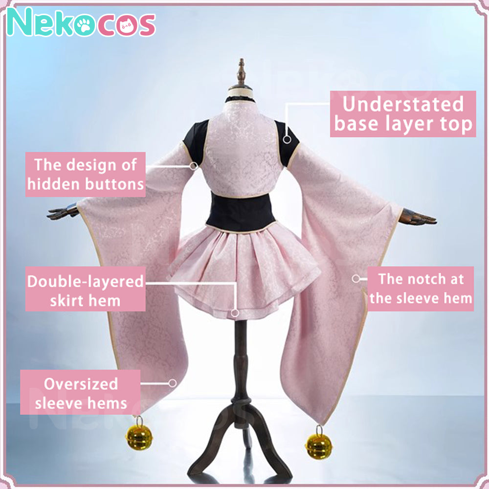【Nekocos】Anime Cardcaptor Sakura Cosplay Kinomoto Sakura Taoist Cosplay Costume | In Stock