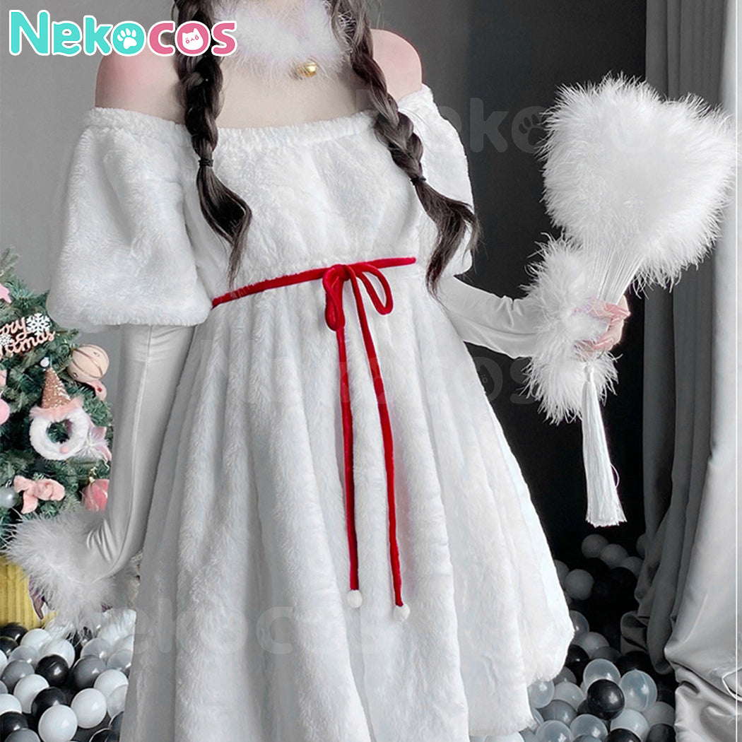 【Nekocos】Christmas Reindeer Cosplay Snowman Costume Party Christmas Outfit | In Stock