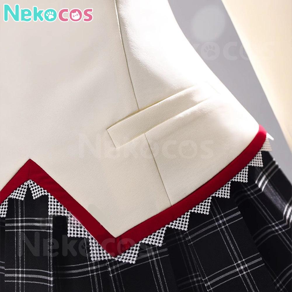 【Nekocos】Anime Puella Magi Madoka Magica Cosplay Madoka Kaname School Uniform Cosplay Costume | Pre-Sale