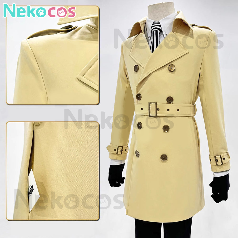 【Nekocos】Game Persona 5 Cosplay Akechi Goro Winter Daily Routine Cosplay Costume | In Stock