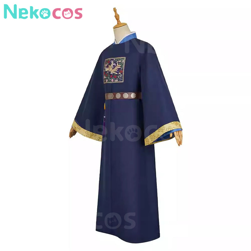 【Nekocos】Anime The Apothecary Diaries Cosplay Jinshi Dark Blue Cosplay Costume | Pre-Sale