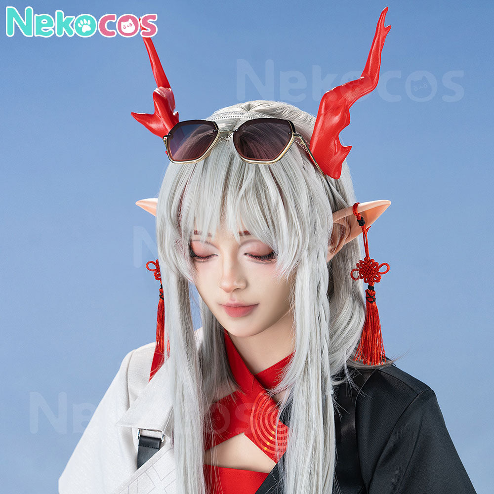 【Nekocos】Game Arknights Cosplay Nian Cosplay Costume Premium Edition