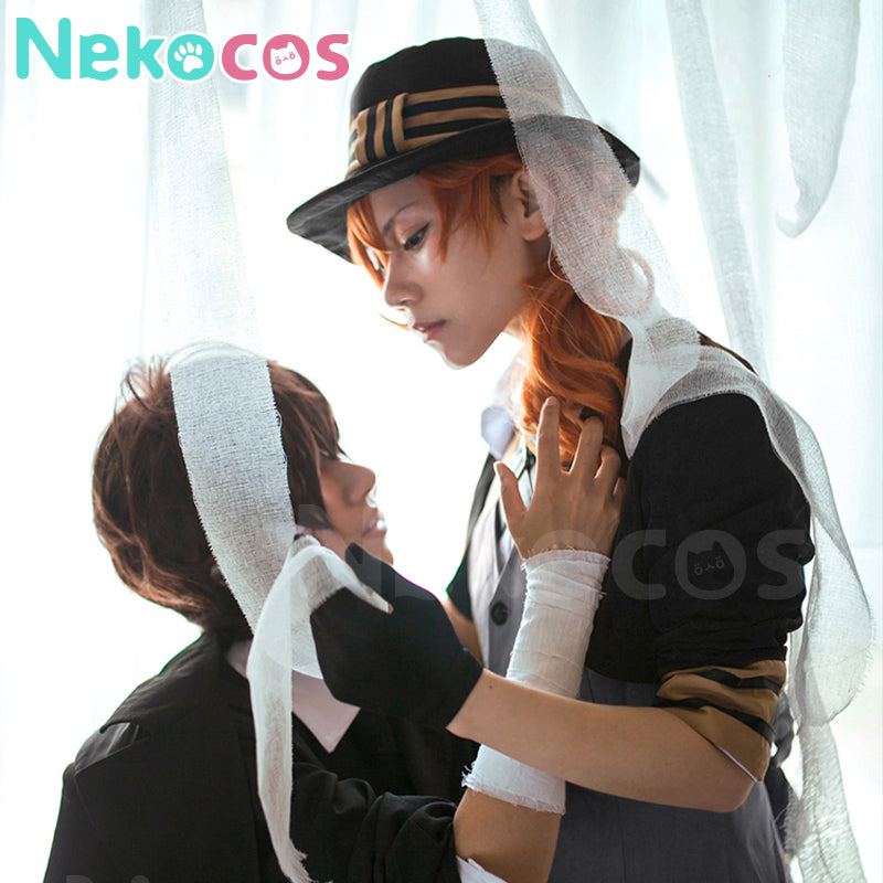 【Nekocos】Anime Bungo Stray Dogs Cosplay Yinweilai Cosplay Male Costume | In Stock