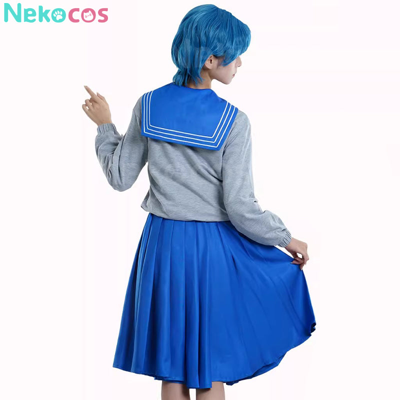 【Auf Lager】Anime Sailor Moon Crystal Cosplay Sailor Mercury Ami Mizuno Uniform Cosplay Kostüm