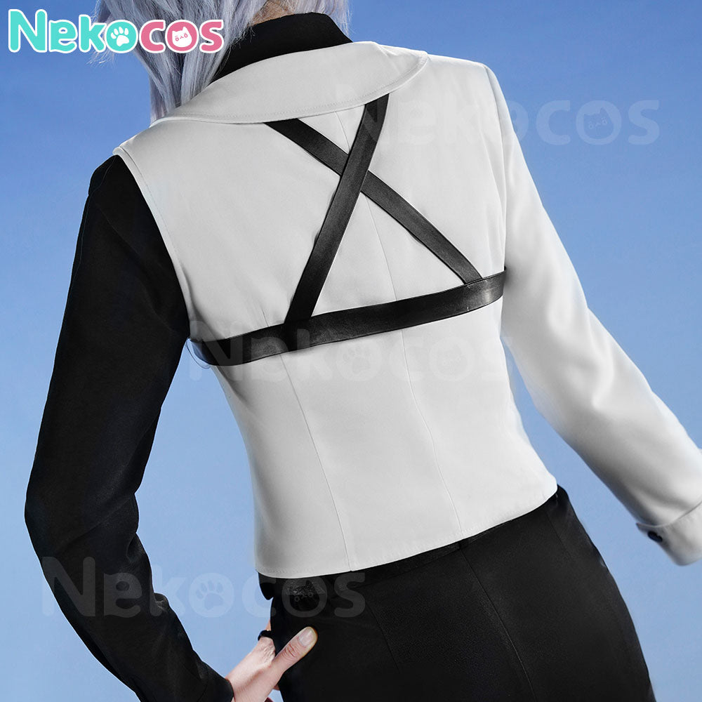 【Nekocos】Game Arknights Cosplay Ambience Synesthesia Logos Cosplay Costume Premium Edition | In Stock