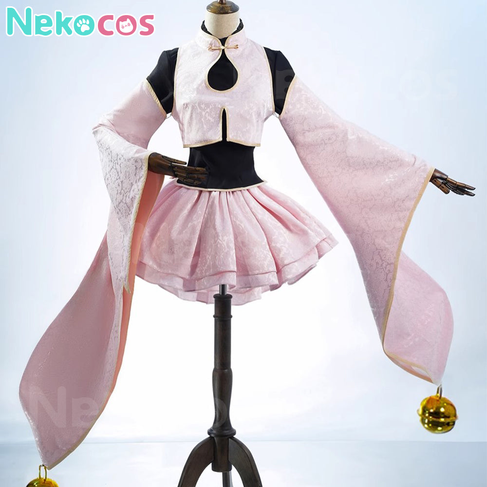 【Nekocos】Anime Cardcaptor Sakura Cosplay Kinomoto Sakura Taoist Cosplay Costume | In Stock