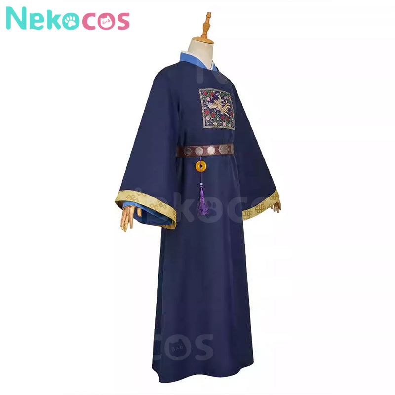 【Nekocos】Anime The Apothecary Diaries Cosplay Jinshi Dark Blue Cosplay Costume | Pre-Sale
