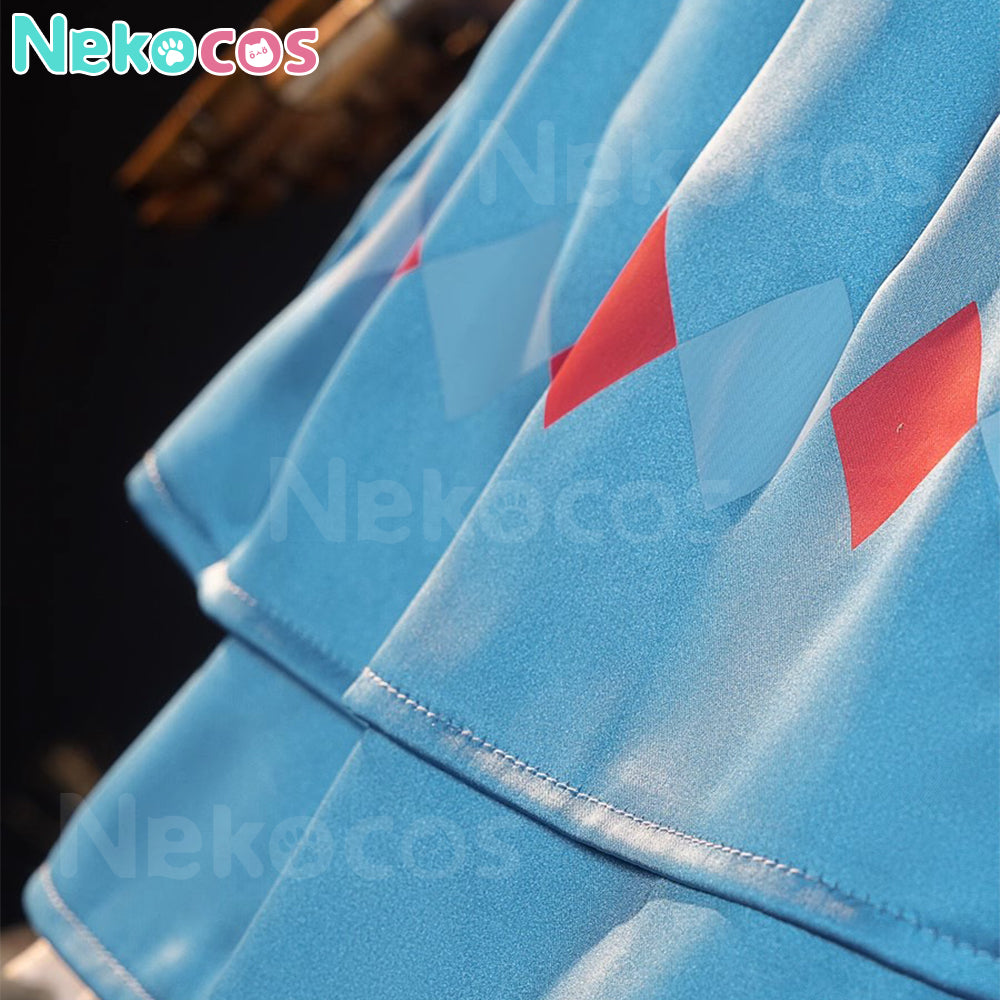 【Nekocos】Game Arknights Cosplay Eyjafjalla the Hvít Aska Cosplay Costume | Custom-Tailor