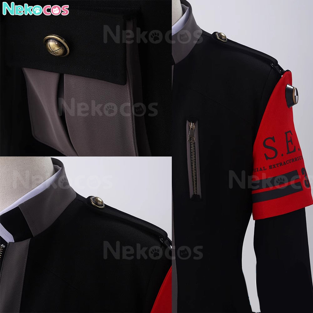 【Nekocos】Game Persona Cosplay Makoto Yuki Battle Suit Cosplay Costume | In Stock