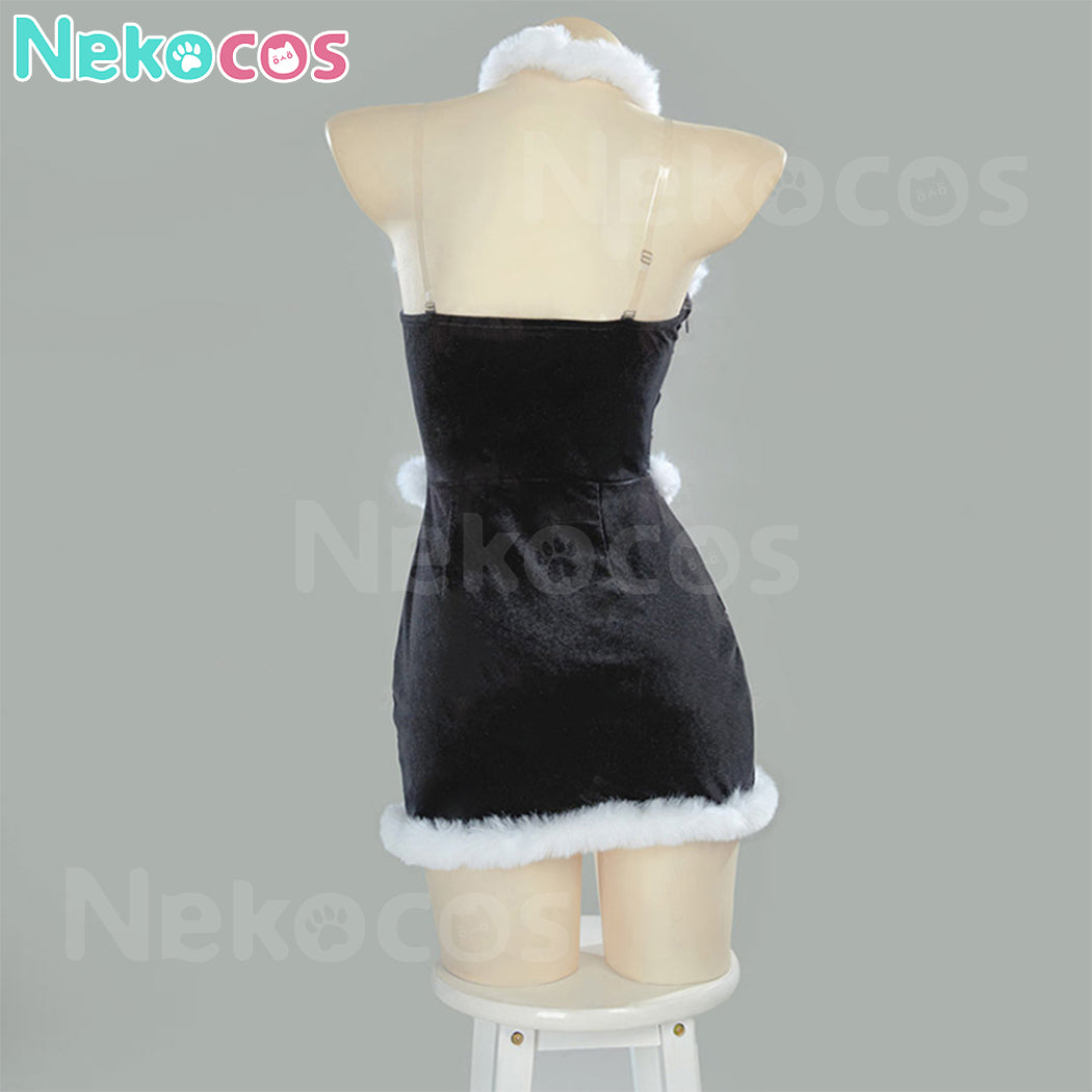 【Nekocos】Christmas Gothic Witch Cosplay Costume | Custom-Tailor