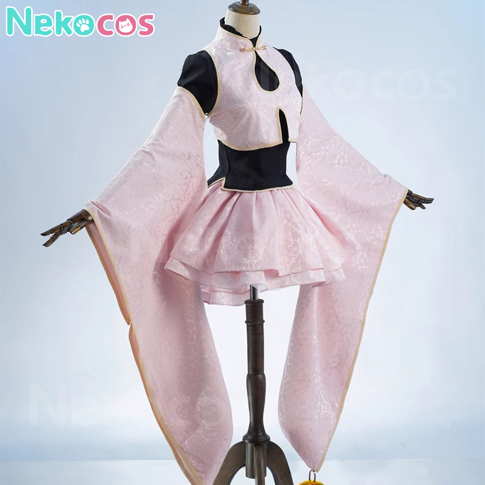 【Nekocos】Anime Cardcaptor Sakura Cosplay Kinomoto Sakura Taoist Cosplay Costume | In Stock