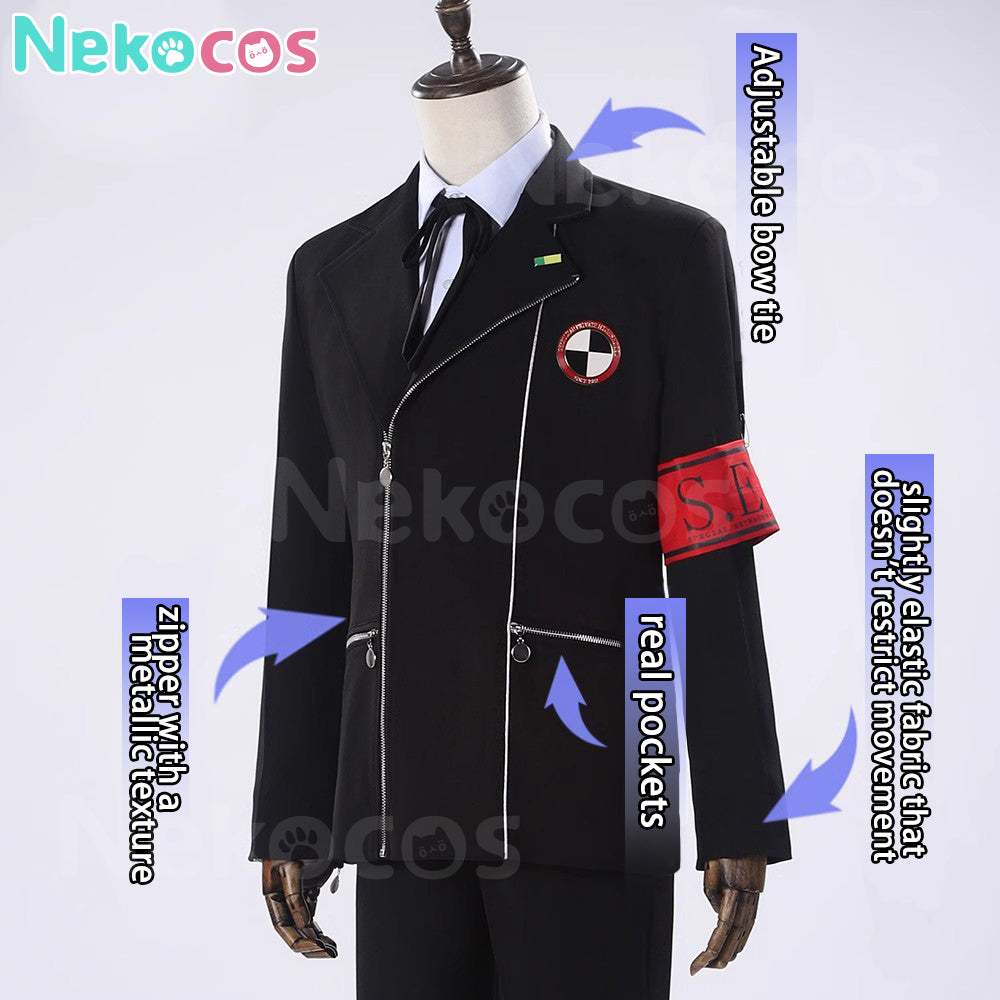 【In Stock】Game Persona 5 Cosplay Yūki Makoto Gekkoukan High School Cosplay Costume