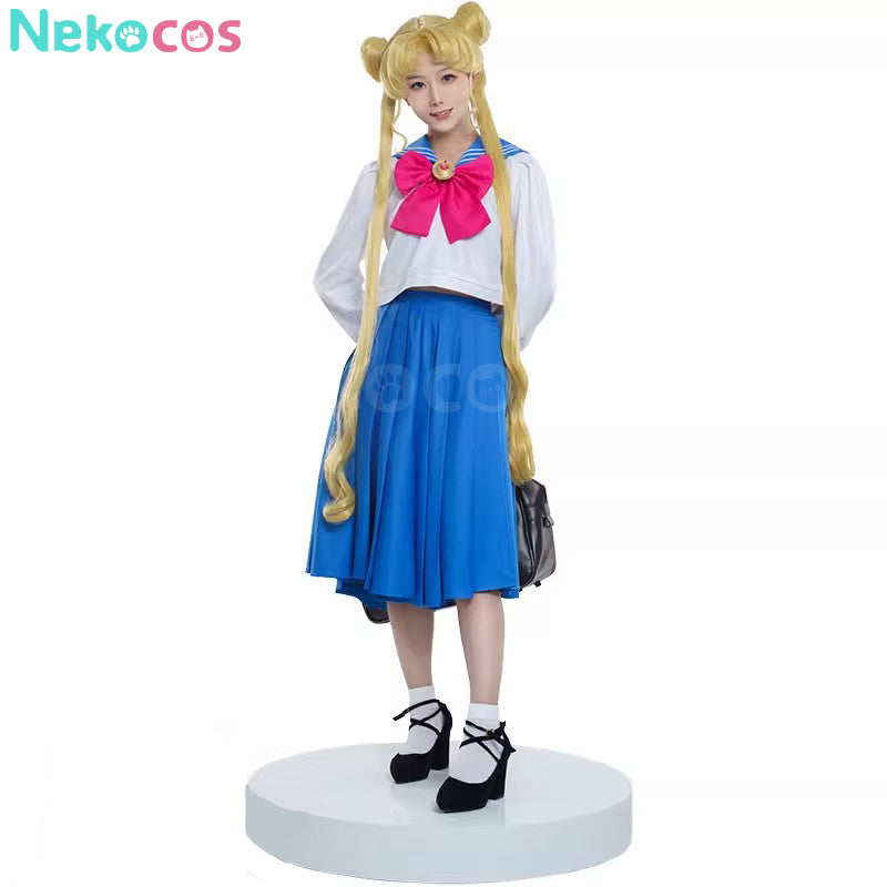 【Nekocos】Anime Sailor Moon Cosplay Sailor Moon Usagi Tsukino Uniform Cosplay Costume | In Stock