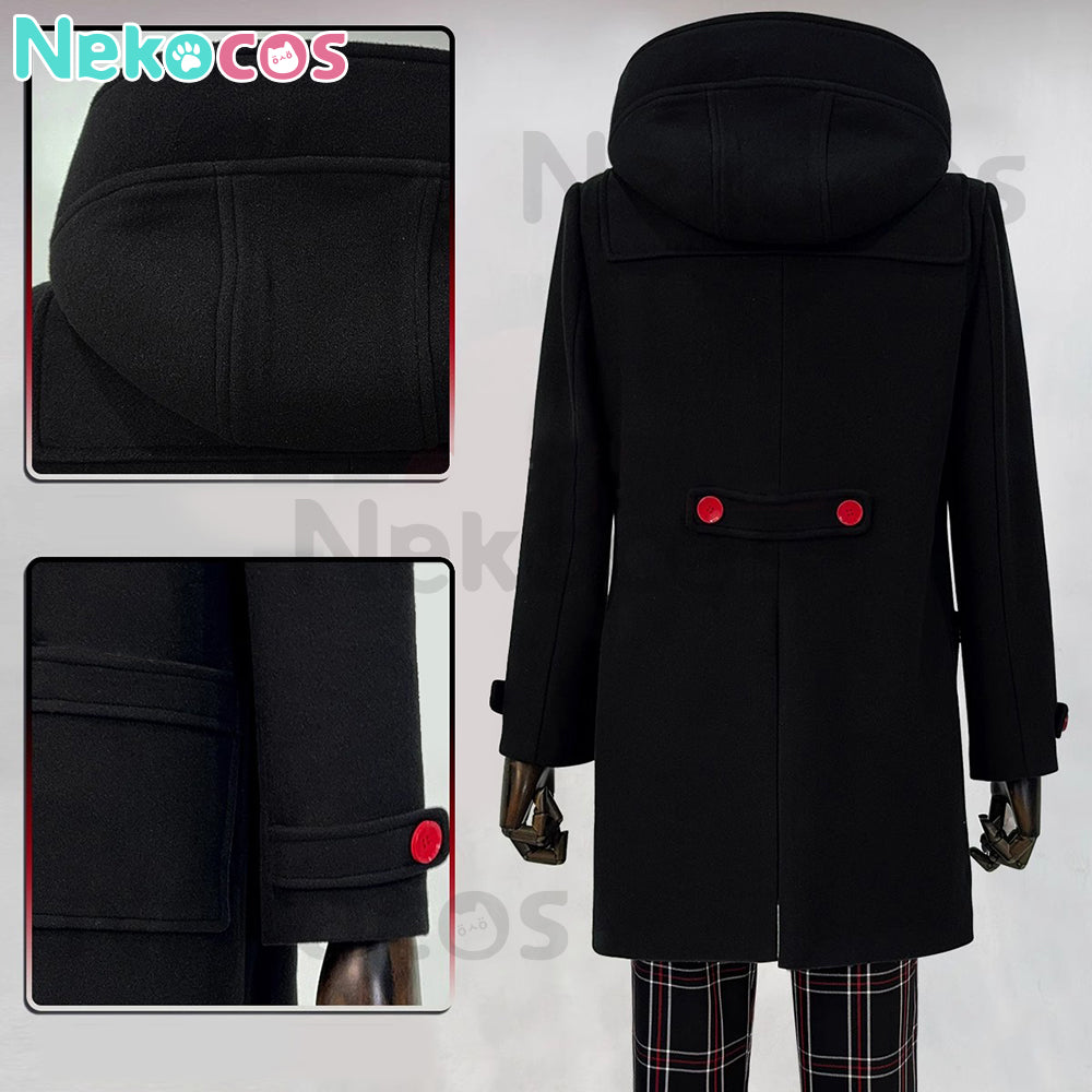 【Nekocos】Game Persona 5 Cosplay Ren Amamiya Winter Coat Cosplay Costume | In Stock