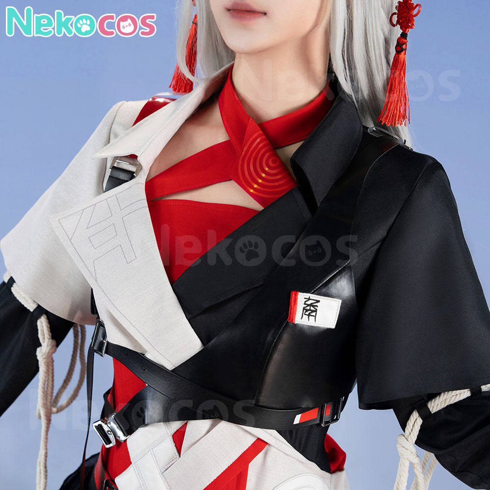 【Nekocos】Game Arknights Cosplay Nian Cosplay Costume Premium Edition