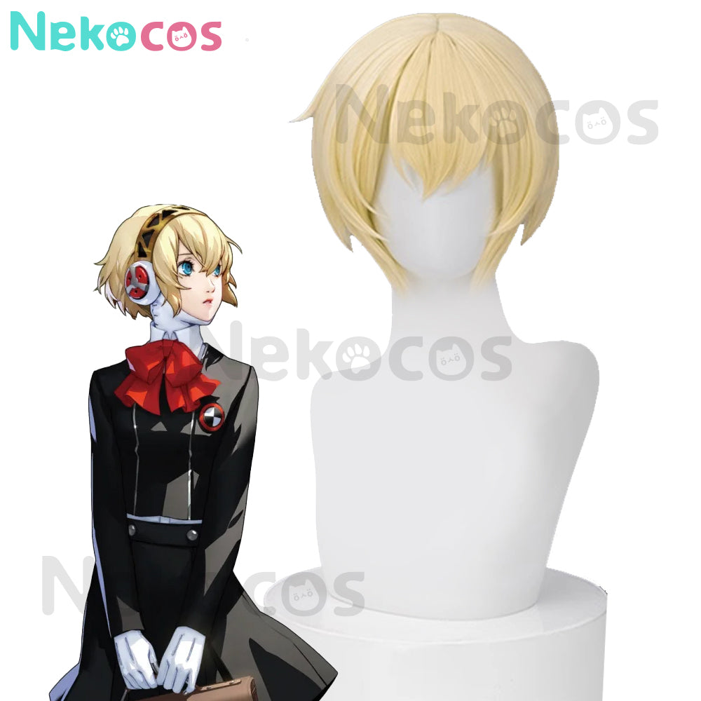 【Nekocos】Game Persona 3 Cosplay Aegis/Aigis Cosplay Wig | In Stock