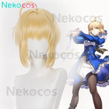 【Nekocos】Game Honkai: Star Rail x Fate Series Cosplay Saber Cosplay Wig | In Stock