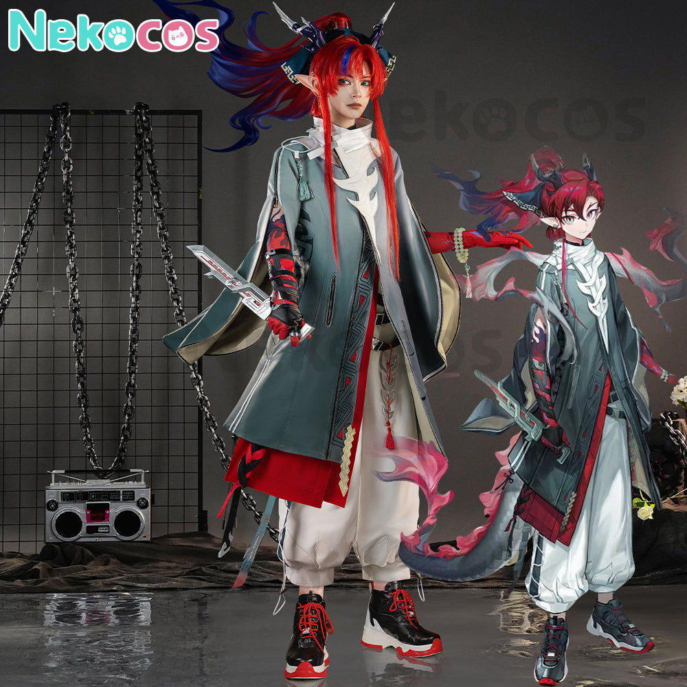 【Nekocos】Game Arknights Cosplay Yu Cosplay Costume Premium Edition | In Stock