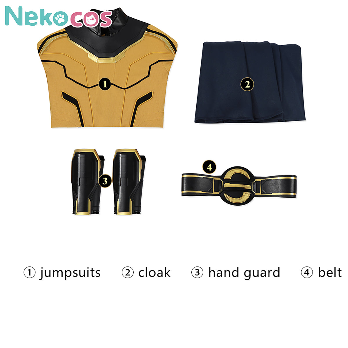 【Nekocos】Anime Cosplay Costume Halloween Cape Standard Collar Custom Christmas Cosplay Costume | Custom-Tailor