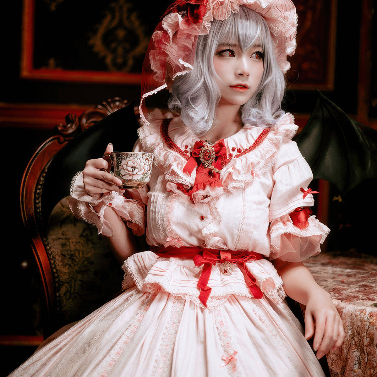 Remilia Scarlet Cosplay Costume - Premium Edition AvailableCostume,Game,Touhou Project