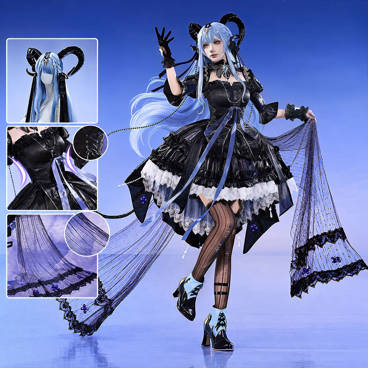 Arknights Sakiko Togawa Cosplay Costume - Premium EditionArknights,Costume,Game