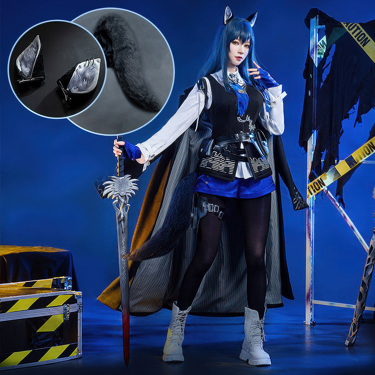 Arknights Texas Cosplay Costume