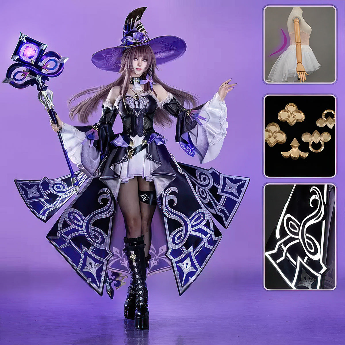 Honkai Star Rail Herta Cosplay Costume - Premium Custom EditionCostume,Game,Honkai: Star Rail