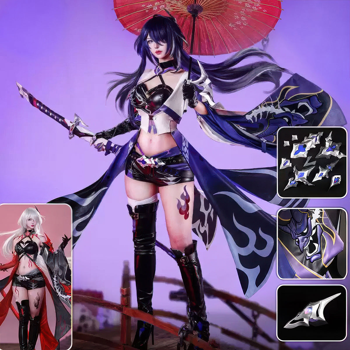 Raiden Bosenmori Mei Cosplay Costume - Premium EditionCostume,Game,Honkai: Star Rail